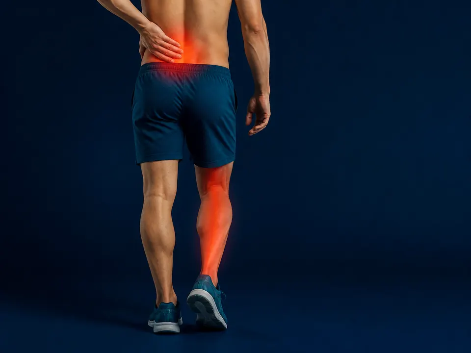 Dolor por estenosis lumbar que desciende hacia la pierna al caminar en Querétaro